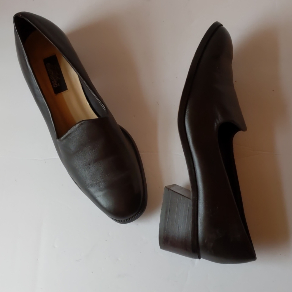 Style Ellemenno brown leather flats-sz 8 M